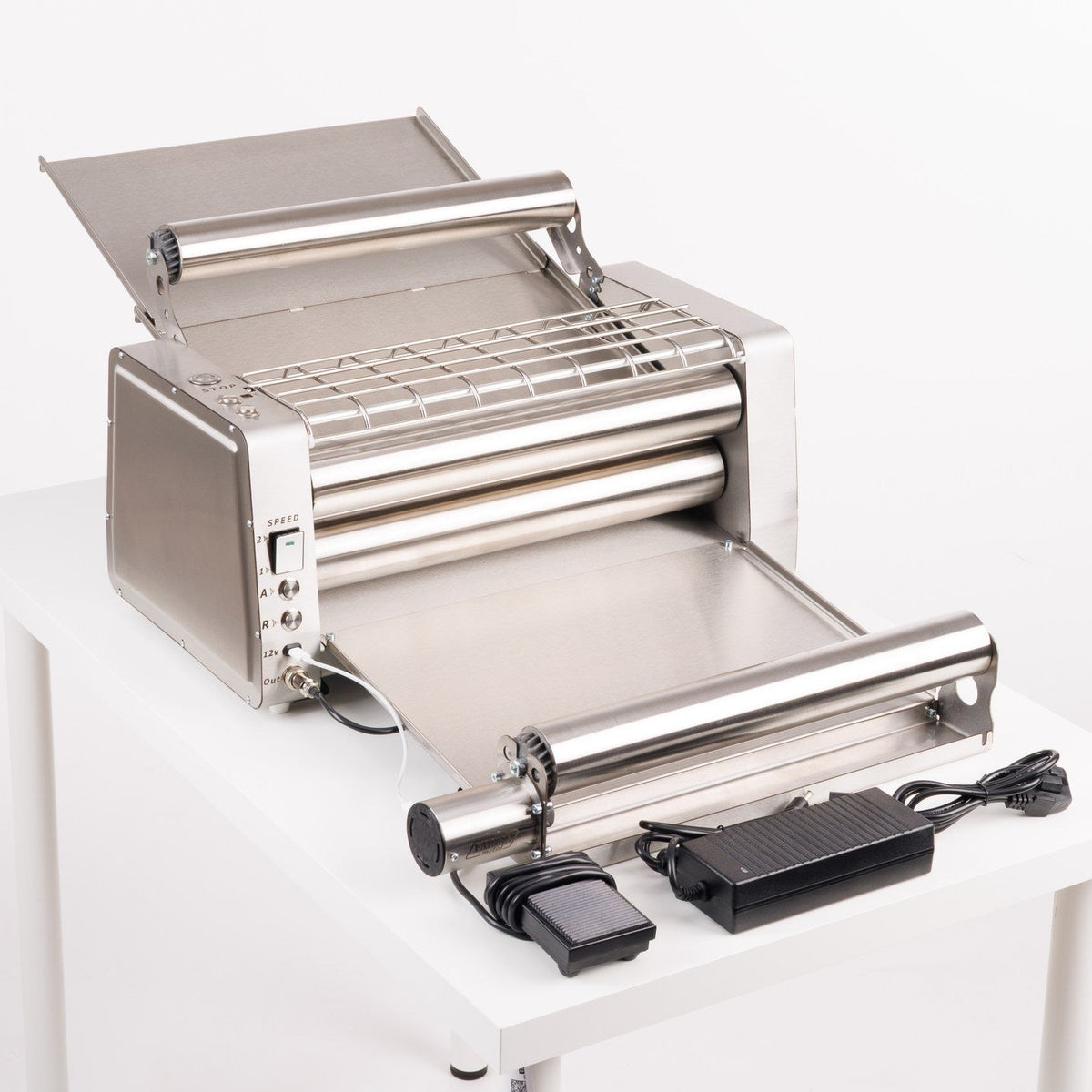FARINA Electric Dough Sheeter with Additional Rollers